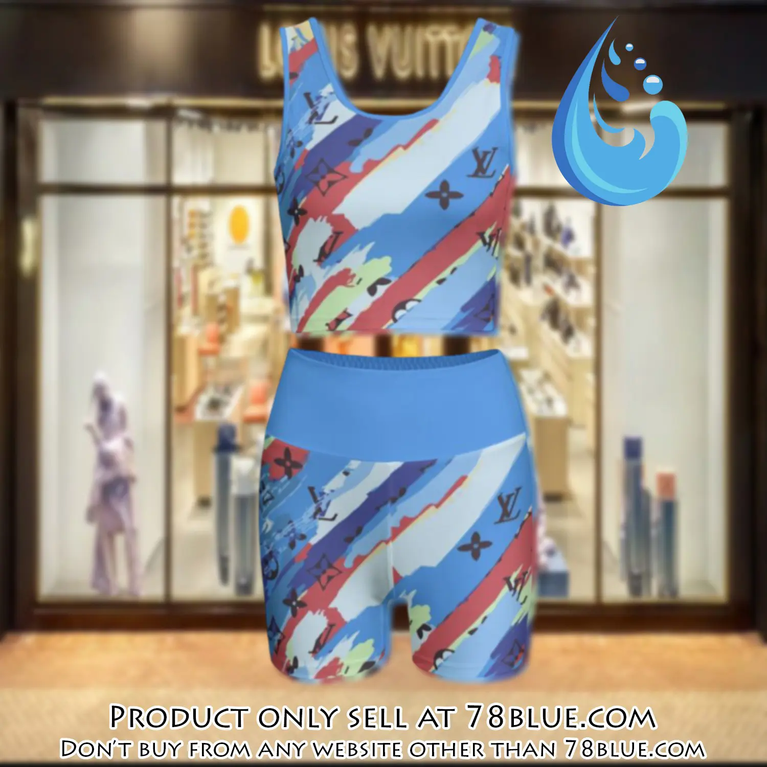 Louis vuitton summer women sport bra yoga set running outfit sby1025 78b1953286